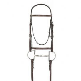 Camelot Raised Fancy Stitch Snaffle Bridle