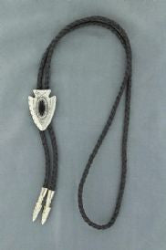 Arrowhead Bolo With Black Stone