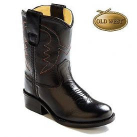 Old West Toddler Western Boot (Black)